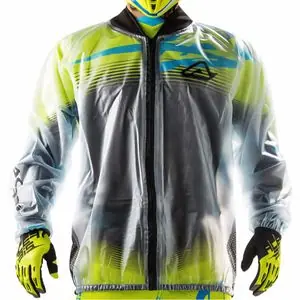 Acerbis CLEAR RAIN PRO 3.0 - JACKET Sadetakki - Väritön Korkea Laatu