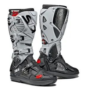 Sidi CROSSFIRE 3 SRS 2025 Cross-kengät - Musta / Harmaa Flash-Tarjous