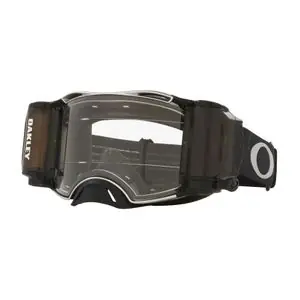 Oakley AIRBRAKE MX TUFF BLOCK GUNMETAL ROLL OFF 2024 Cross-maski - Musta Superhinta