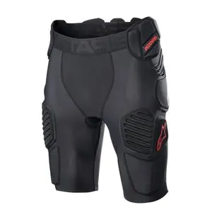 Alpinestars BIONIC PRO 2025 Lyhyt suojus - Musta / Punainen Viikonlopputarjous