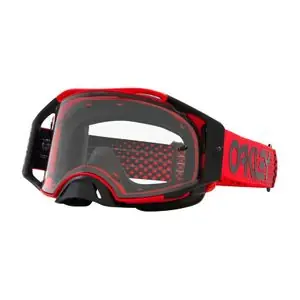 Alennettu Hinta Oakley AIRBRAKE MX MOTO RED ECRAN CLAIR 2024 Cross-maski - Punainen