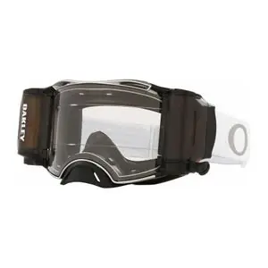 Oakley AIRBRAKE MX TUFF BLOCK ROLL OFF 2024 Cross-maski - Valkoinen Sertifioitu