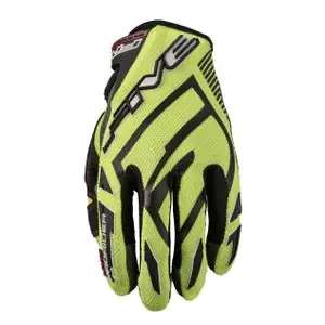 Five MXF PRORIDER S FLUO YELLOW 2023 Cross-käsineet - Keltainen Paras Hinta