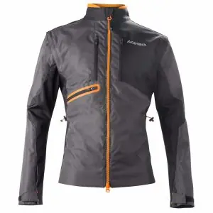 Osta Verkossa Acerbis ENDURO ONE BLACK FLUO ORANGE 2023 Enduro-takki - Musta / Oranssi