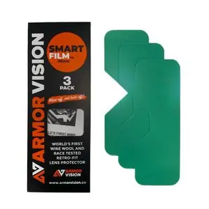 Armor Vision Pack x3 hydrophobisia elokuvia 36MM Hydrofobinen kalvo Poisto