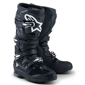 Ajankohtainen Alpinestars TECH 7 ENDURO 2025 Enduro-kengät - Musta / Valkoinen