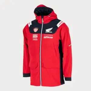 Honda Motoblouz SR RACING Parka - Punainen / Sininen Sertifioitu