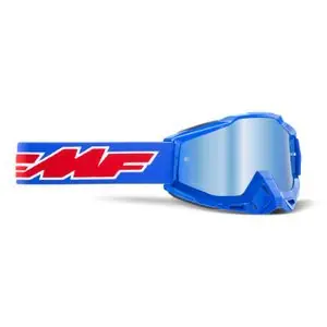 FMF VISION POWERBOMB ROCKET BLUE IRIDIUM 2022 Cross-maski - Sininen Halpa Hinta