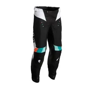 Vain Rajoitetun Ajan Thor PULSE REACT WHITE BLACK 2022 Cross-housut - Valkoinen / Musta