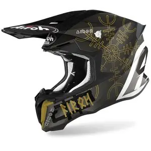 Superhinta Airoh TWIST 2.0 - SWORD - GLOSS/MATT 2023 Cross-kypärä - Musta