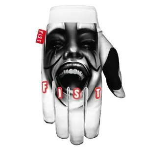 Fist Handwear STRAPPED CREED NO RISK 2023 Cross-käsineet - Valkoinen / Musta Viimeinen Mahdollisuus