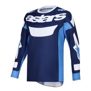 Alpinestars RACER - RIWAY 2025 Cross-paita - Sininen / Valkoinen Pikatoimitus