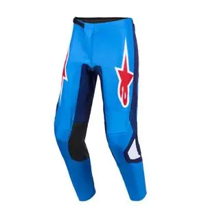 Alpinestars FLUID - GRID 2025 Cross-housut - Sininen / Punainen Edullinen