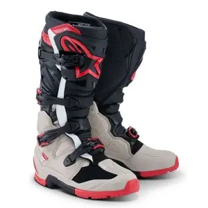Vain Rajoitetun Ajan Alpinestars TECH 7 ENDURO 2025 Enduro-kengät - Musta / Harmaa
