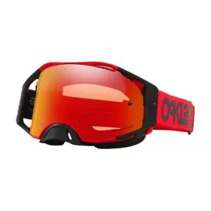 Oakley AIRBRAKE MX MOTO RED ECRAN IRIDIUM 2024 Cross-maski - Punainen / Oranssi Pakollinen (Must-Have)