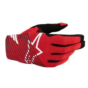 Alpinestars RADAR PRO 2025 Cross-käsineet - Punainen / Musta Tarjoushinta