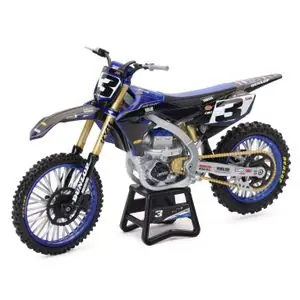 Kampanjahinta Newray Moto Yamaha 450 YZF Eli TOMAC - Echelle 1/12° Miniatyyrikuva - Sininen