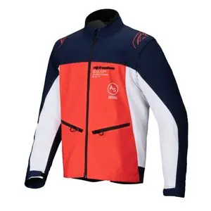Alpinestars LITE-DURA 2025 Enduro-takki - Sininen / Oranssi Paras Hinta