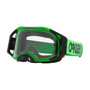 Oakley AIRBRAKE MX MOTO GREEN ECRAN CLAIR 2024 Cross-maski - Vihreä Pakollinen (Must-Have)