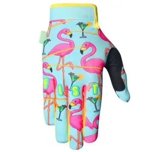 Fist Handwear FLAMINGO ATTACK 2025 Cross-käsineet - Sininen / Vaaleanpunainen Löytö