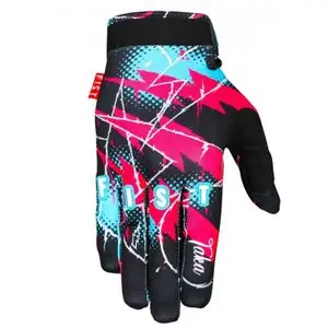 Flash-Tarjous Fist Handwear TAKA HIGASHINO - STRIKE 2025 Cross-käsineet - Musta / Vaaleanpunainen