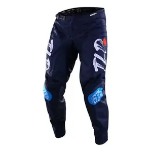 Kausialennus TroyLee design GP PRO AIR PARTICAL 2023 Cross-housut - Musta