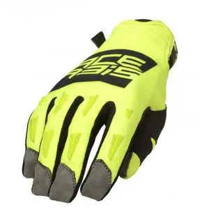 Edullinen Hinta Acerbis MX WP HOMOLOGATED BLACK/YELLOW 2024 Enduro-käsineet - Musta / Keltainen