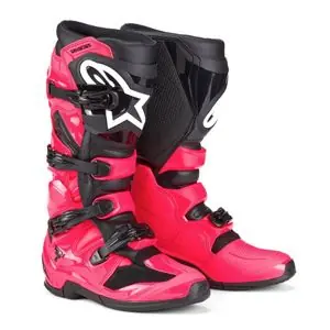 Tilaa Heti Alpinestars TECH 7 2025 Cross-kengät - Vaaleanpunainen / Musta