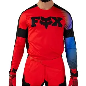 Sertifioitu Fox 360 - STREAK 2024 Cross-paita - Punainen / Valkoinen