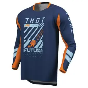 Älä Missaa Thor LAUNCH FUTURA - LAPSIPERHE Cross-paita - Sininen / Oranssi