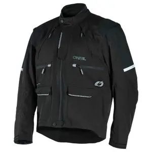 Uutuus O‘Neal EXT 2025 Enduro-takki - Musta / Harmaa