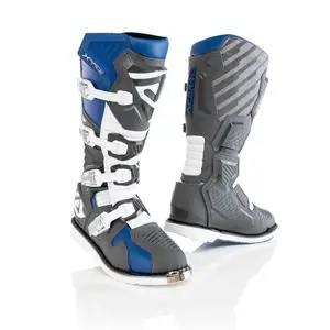 Pakollinen (Must-Have) Acerbis X-RACE BLUE/GREY 2023 Cross-kengät - Sininen / Harmaa