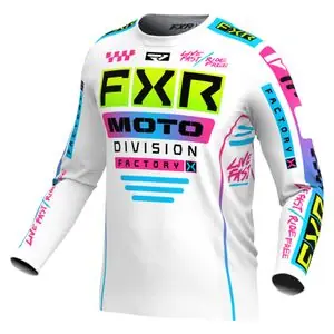 Vain Rajoitetun Ajan FXR PODIUM GLADIATOR 24 2024 Cross-paita - Valkoinen