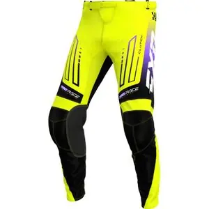 FXR CLUTCH ENFANT Cross-housut - Musta / Violetti Tukkuhinta