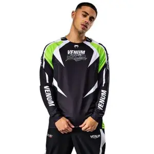 Venum X BUD RACING DRY-TECH Pitkähiha T-paita - Musta / Valkoinen Heti Saatavilla