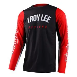 TroyLee design GP PRO BOLTZ LAPSILLE Cross-paita - Harmaa / Keltainen Nopea Toimitus