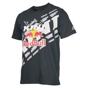 Kini Red Bull 1.0 Lyhythihainen T-paita - Harmaa / Punainen Kuuma Tarjous
