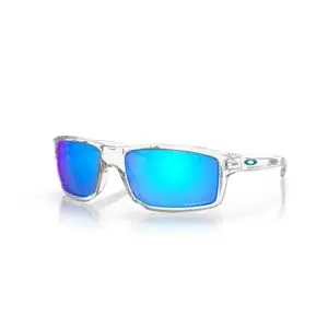 Viikonlopputarjous Oakley GIBSTON POLISHED CLEAR PRIZM SAPPHIRE Aurinkolasit - Sininen