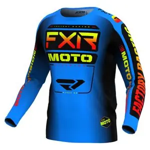 Vain Tänään FXR YOUTH CLUTCH 24 Cross-paita - Sininen