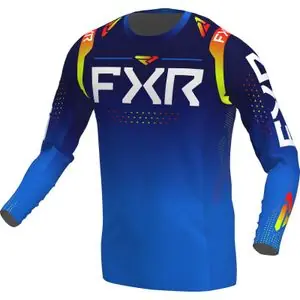 Uutuus FXR HELIUM NAVY INFERNO 2022 Cross-paita - Sininen