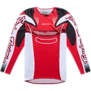 Vain Tänään TroyLee design SE ULTRA SALVO 2027 Cross-paita - Punainen / Valkoinen