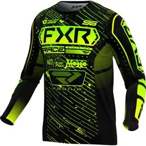Alennus FXR PODIUM LAPSILLE 2026 Cross-paita - Musta / Keltainen