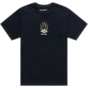 Kuuma Tarjous TroyLee design FLAME 2 Lyhythihainen T-paita - Musta