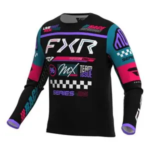 Erikoistarjous FXR PODIUM GLADIATOR LAPSI Cross-paita - Musta