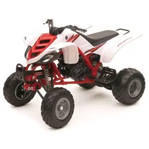 Newray Quad Yamaha Raptor 660R - Mittakaava 1/12° Miniatyyrikuva - Sininen Edullinen