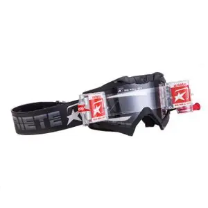 Ariete ADRENALINE BLACK ROLL OFF 2019 Cross-maski - Musta / Harmaa Edullinen