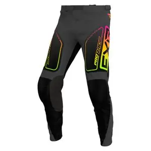 Älä Missaa FXR YOUTH CLUTCH 24 Cross-housut - Musta / Monivärinen