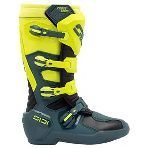 Sidi CROSSCORE 2027 Cross-kengät - Sininen / Keltainen Poisto