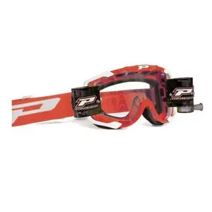 Progrip MENACE Roll-Off XL 3400 2027 Cross-maski - Punainen Osta Verkossa