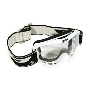 Korkea Laatu Progrip ATZAKI KID Base 3101 2027 Cross-maski - Valkoinen